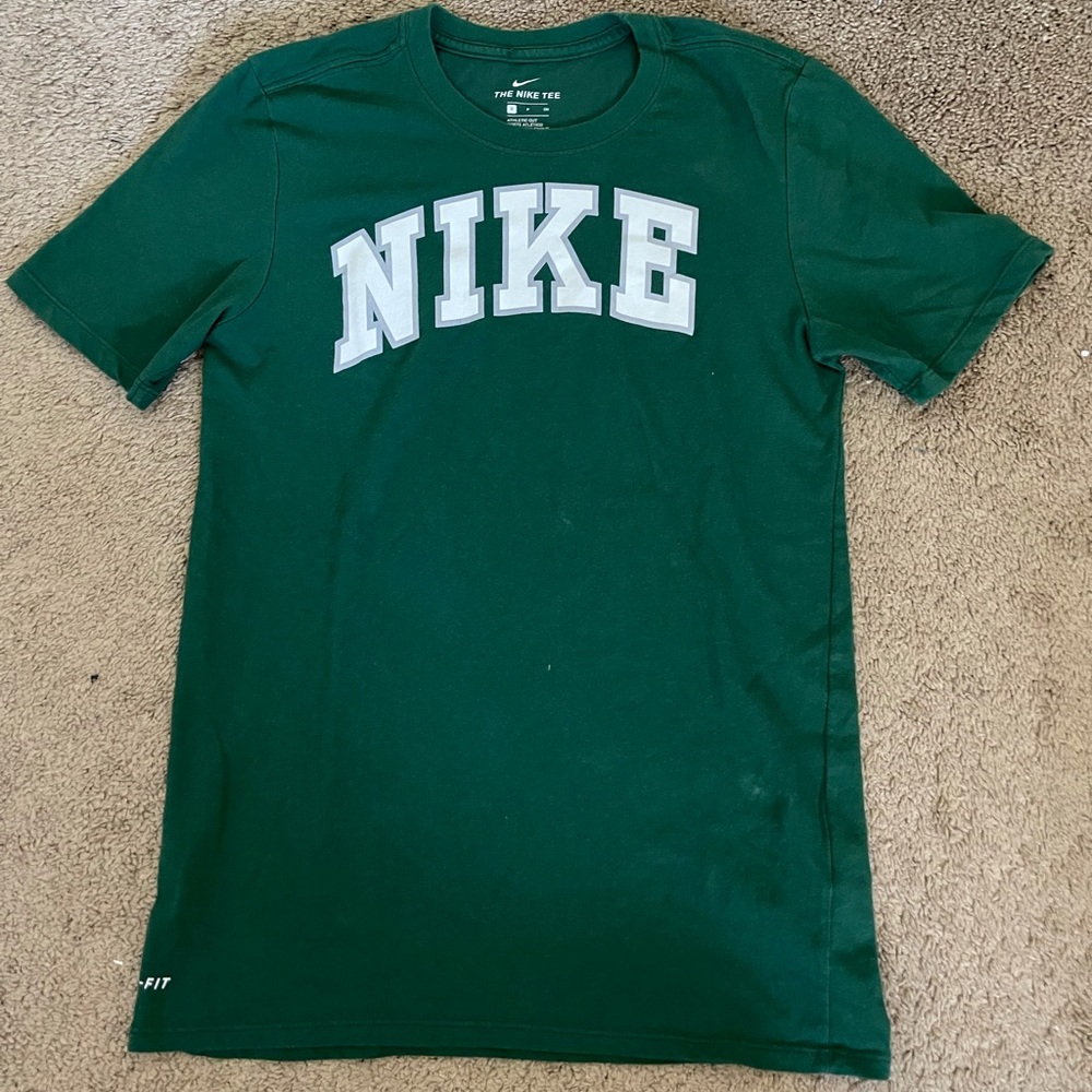 Dark Green Nike Dri-Fit T-Shirt